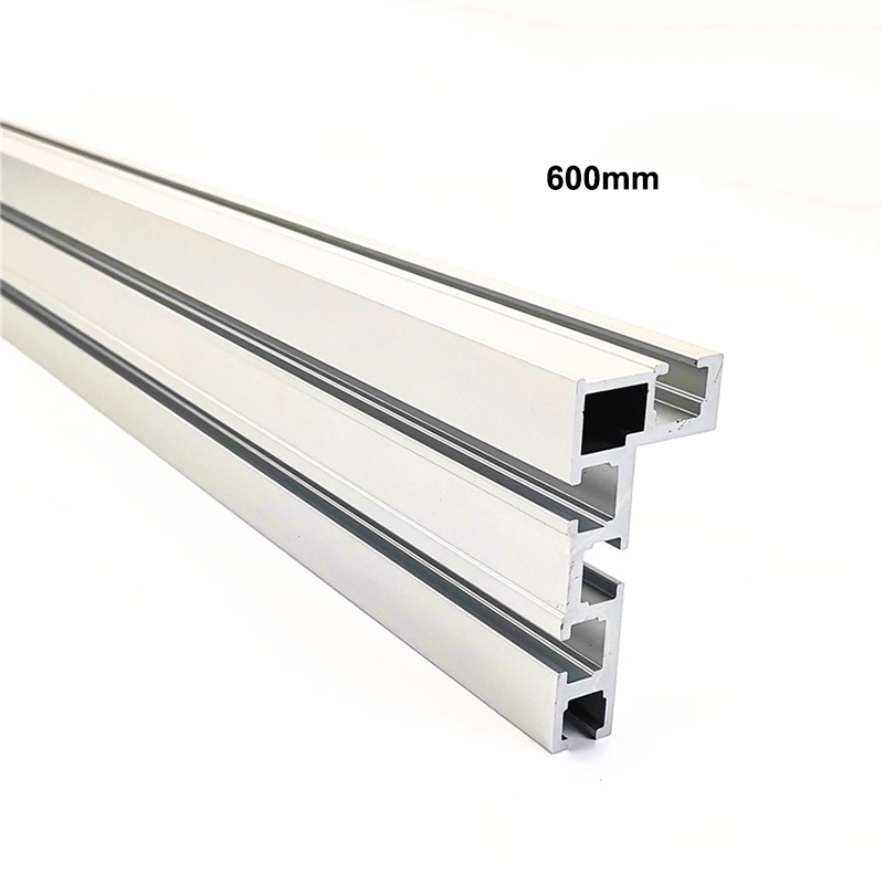 600/800mm Aluminium Profile 75mm Height T-tracks Sliding Brackets and Fixture Woodworking Workbench DIY Tool: 600mm