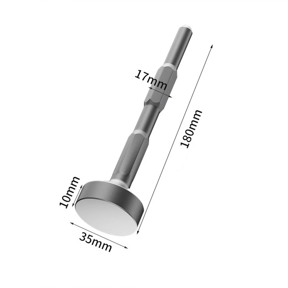 Cabezal de martillo para máquina de coser, pila SDS PLUS, borde de conducción, perno de martillado, tubería de hierro blanco, herramienta de instalación de martillo eléctrico, 1 ud.: Granate