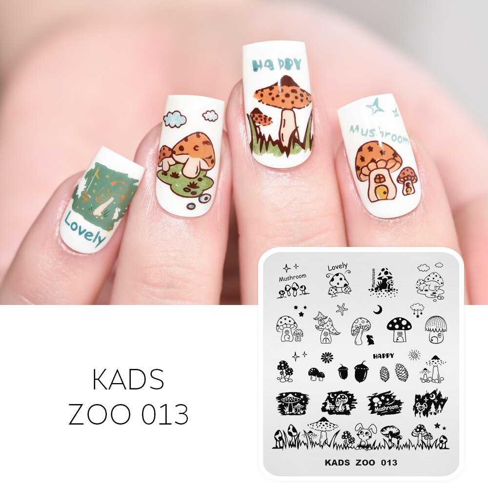 Nail Art timbre plaque fleur feuilles léopard impression Image ongles estampage modèle ongle bricolage pochoir plaque pour Nail Art