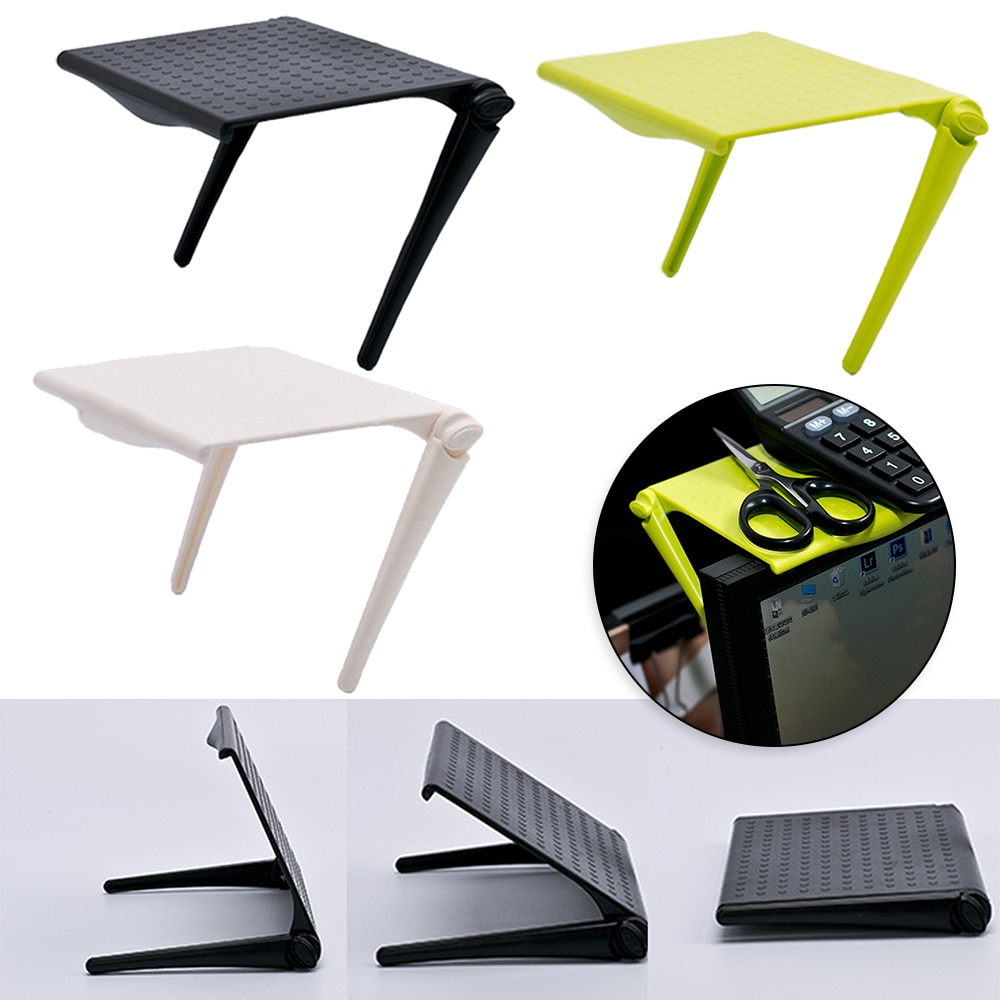 Adjustable Screen Top Shelf Innovate Computer Monitor Riser Multi-function Desktop Stand Storage Organize Tools