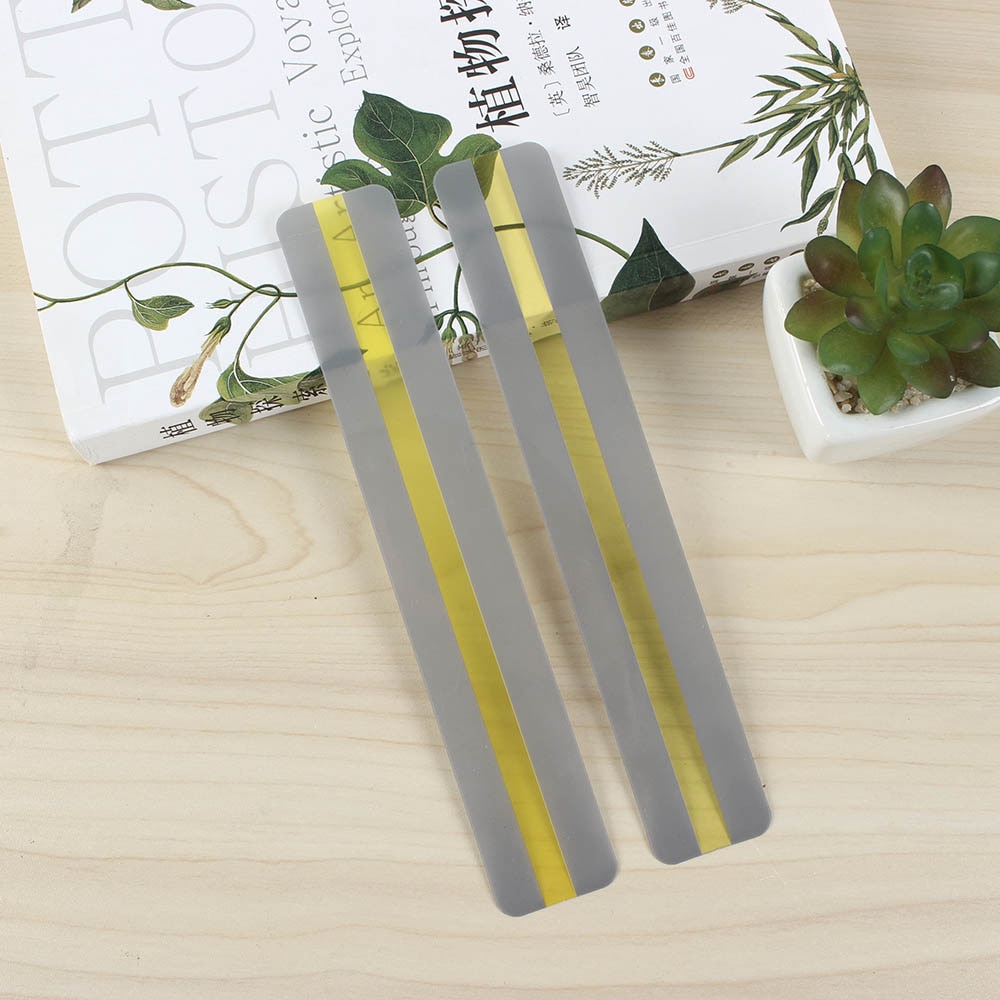 10Pcs Reading Guide Strips Highlighter Colored Overlays Bookmark Read Strips For Student Teacher Dyslexia People School supplies