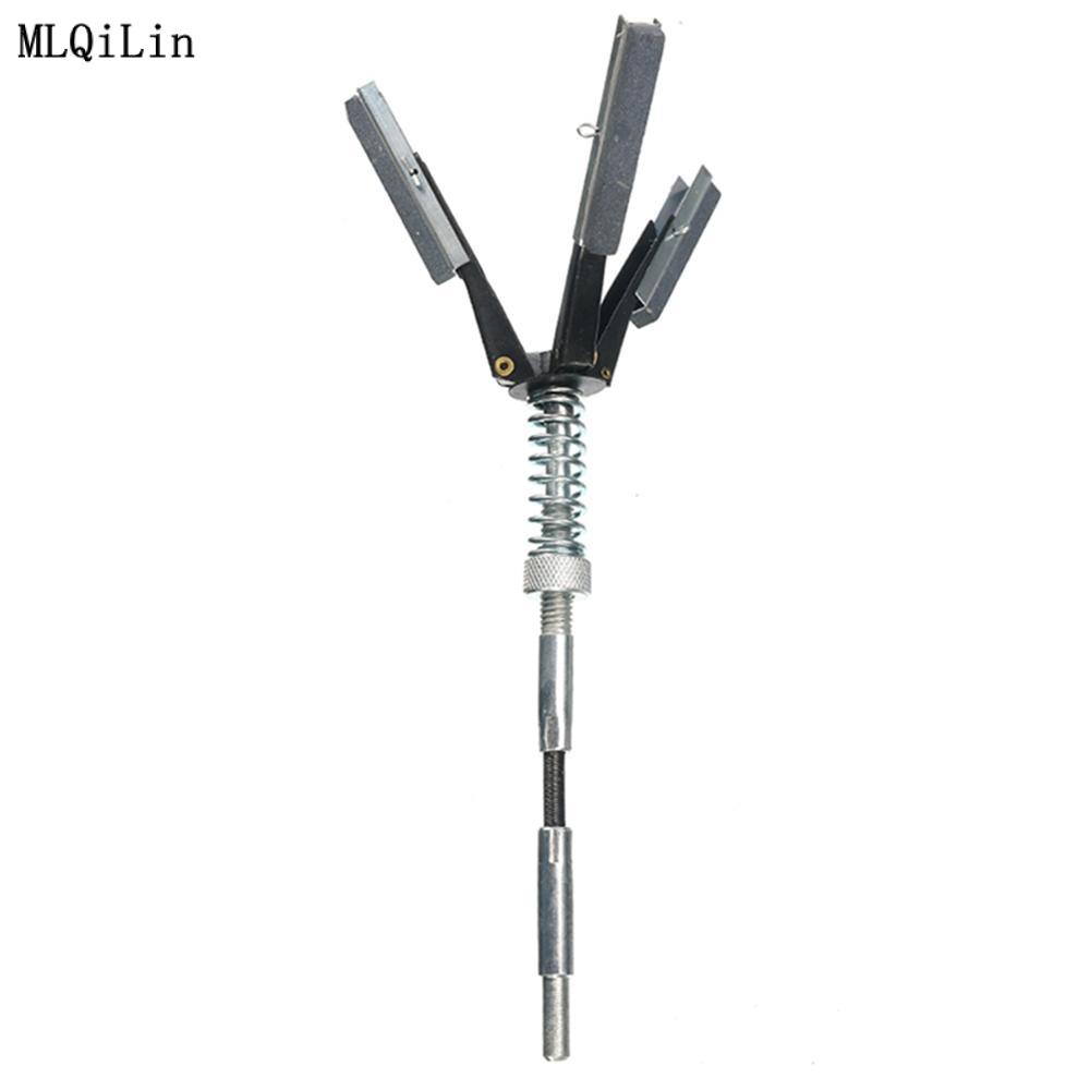1 "2" herramienta de afilado de taladro, cilindro de pistón de freno de motor de coche, lijadora de cilindro de tres mandíbulas de eje flexible para coches, kit de camiones y autobuses