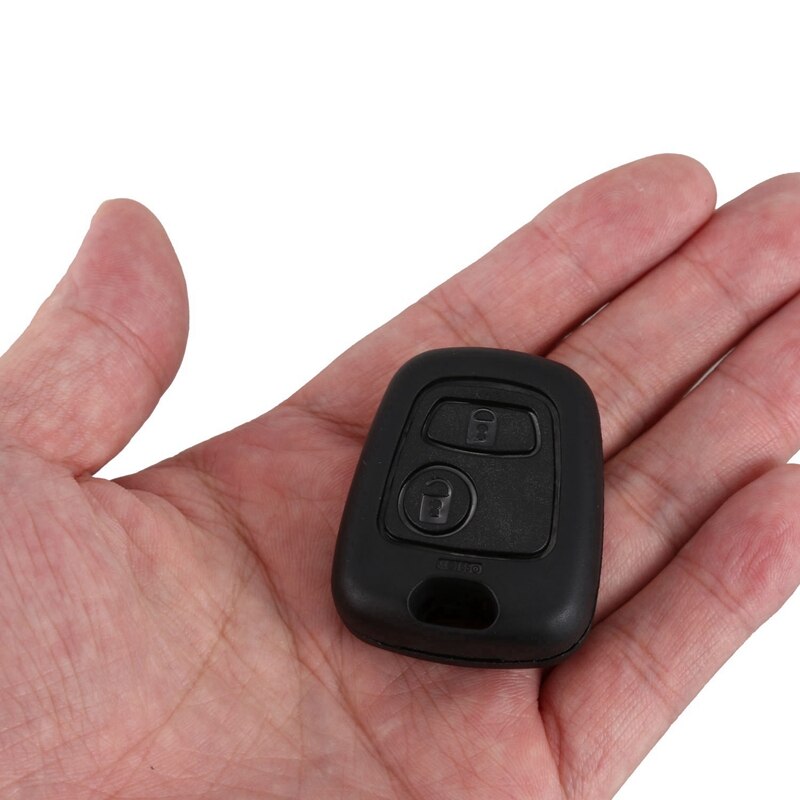 2 Pcs Car Accessories: 1 Pcs 2 Button Remote Key Case Shell & 1 Pcs 2 Buttons Case V2 Car Key Control Cover