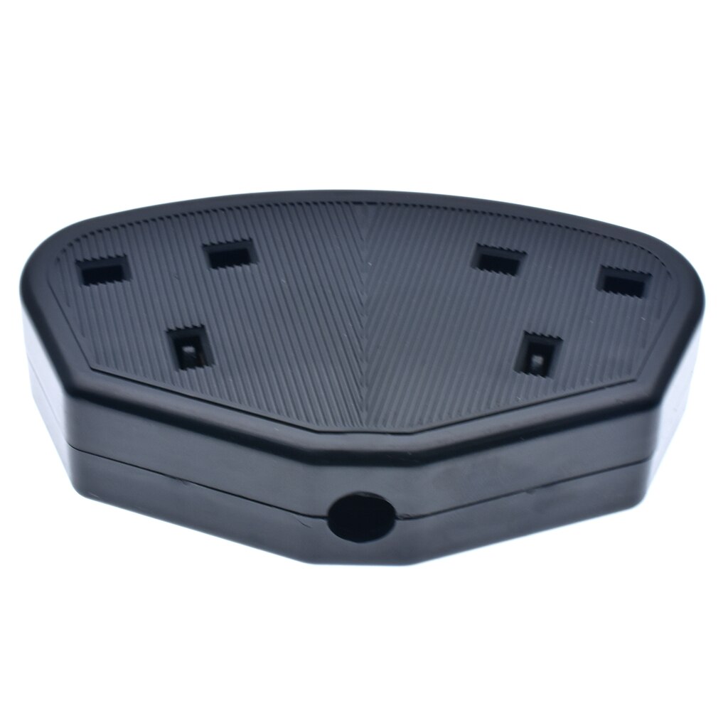 2 gang UK Standard Detachable Female Socket 13A British Power Cord Rewirable Connector 2 Outlet Socket