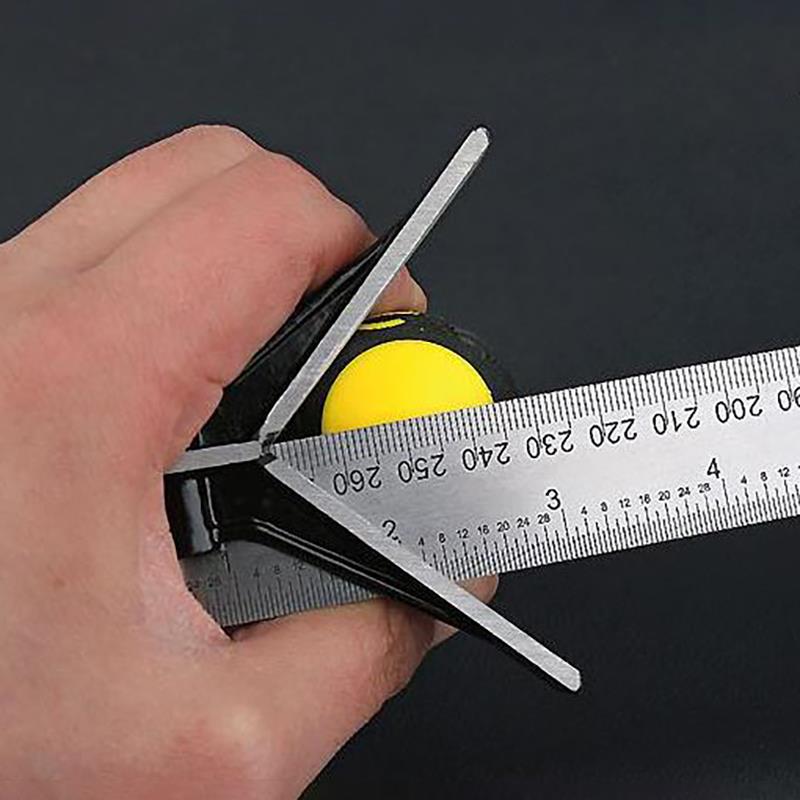 Multi Combination Square Angle 3 In1 Ruler Finder Protractor 300mm Measuring Set Tools Universal Ruler Right Angle Home Tools
