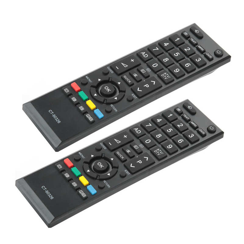 Tv fjernbetjeningct -90326 trådløs tv fjernbetjening bærbar tv-controller følsom knap tv-controller