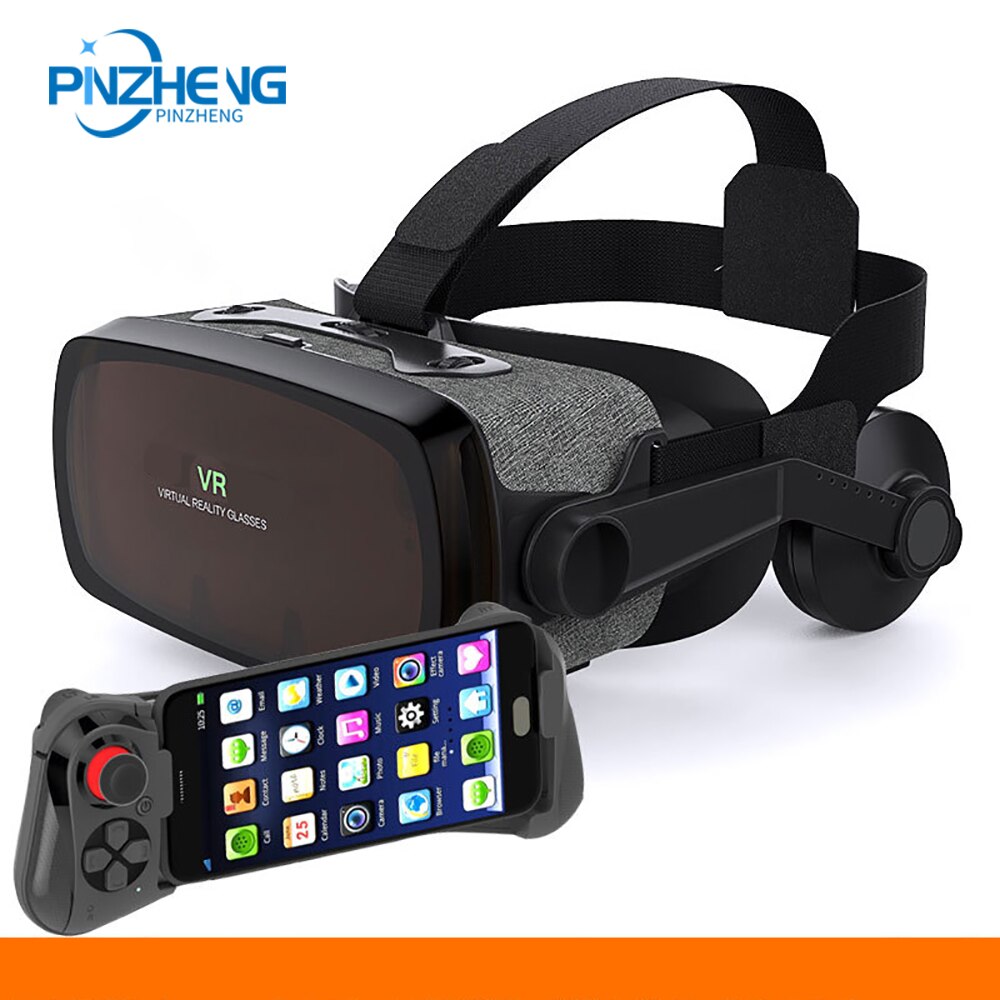 Pinzheng Vr Boxs 5 Mini Vr Bril 3D Bril Virtual Reality Bril Vr Headset Voor Google Kartonnen Smartphone Video Game