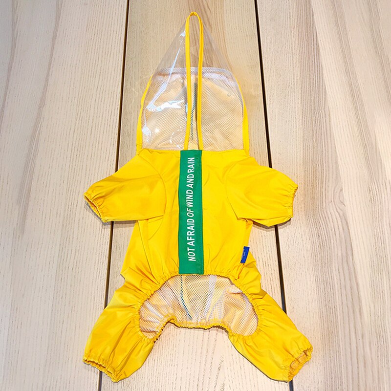 Waterdichte Hond Kleding Voor Honden Regenjas Dinosaurus Jumpsuits Pug Franse Bulldog Regenjassen Voor Honden Jumpsuits Pet Regenkleding