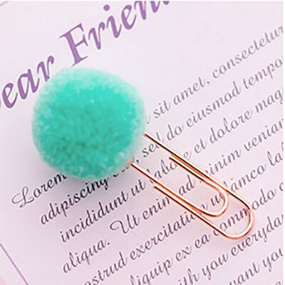 Kreatywne kolorowe spinacze robić papieru spinacze robić papieru DIY mini Kawaii notesik spinacze dla dzieci biuro szkolne: żółty