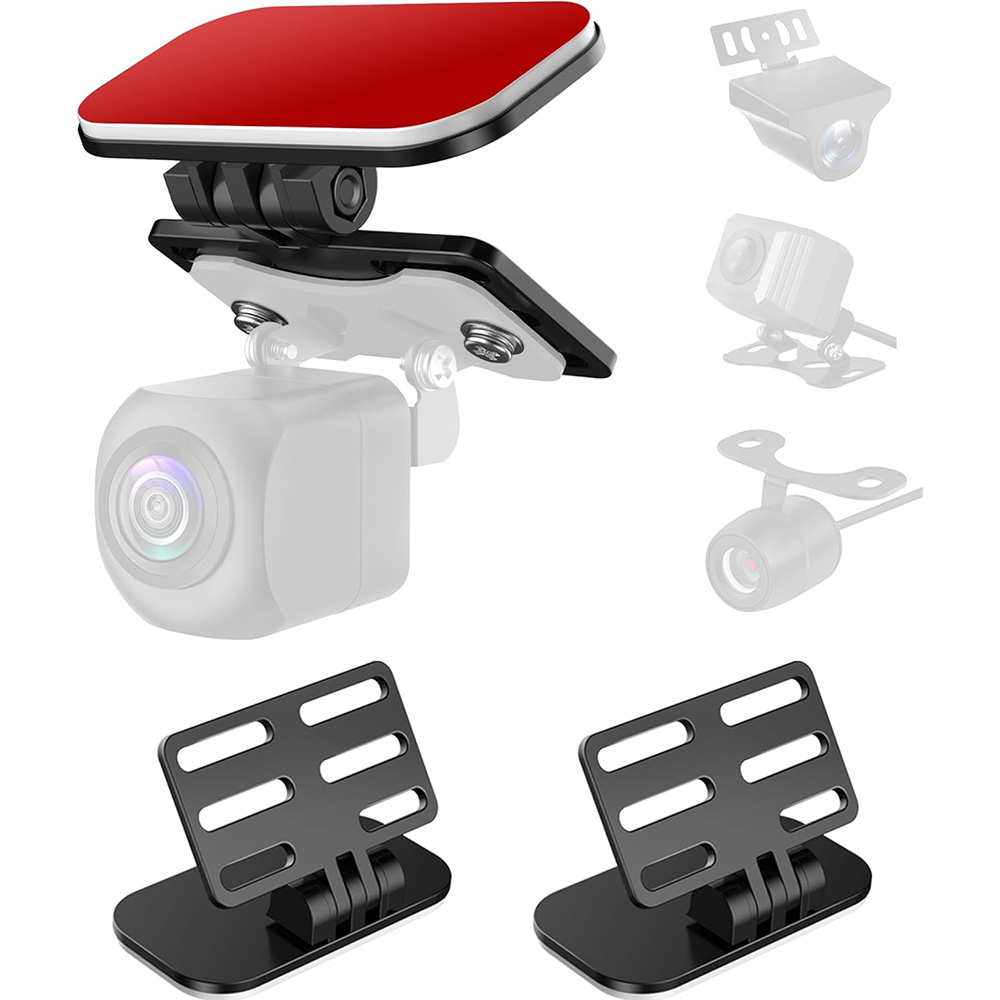 8/4/2 Stuks Universele Achteruitrijcamera Montagebeugel Dash Cam Spiegel Cam Backup Camera Mount Achteruitrijcamera houder Back Up Achteruitrijcamera