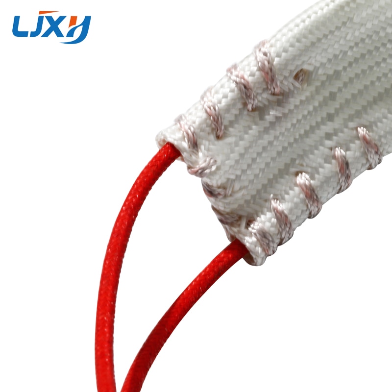 LJXH 220V RDB Type Fiberglass Electric Heating Belt Tropical Hairline Glass Fiber Heating Line 220V 1m/2m/3m/4m/5m