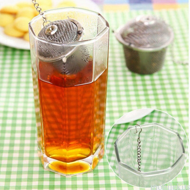 INFUSEUR THÉ MAILLE Boule Feuilles En Vrac Plante Passoire Inoxydable