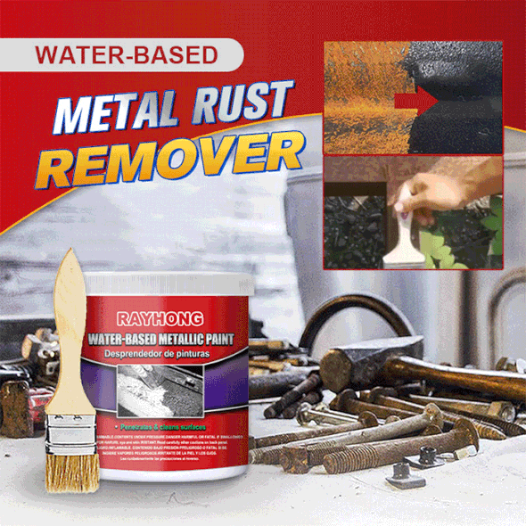 100/30ml Anti-rust Rust Remover Paste Multi Purpose Chassis Rust Converter Repair Protect Iron Metal Surfaces Maintenance Clean