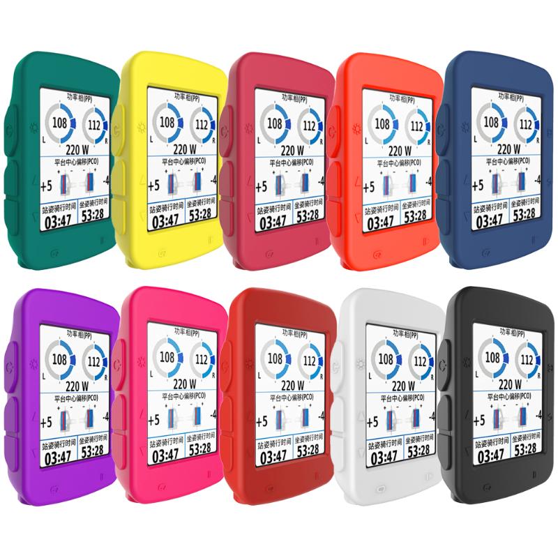 Protector suave para ordenador de bicicleta, funda de goma de silicona para Garmin Edge 520, accesorios para bicicleta