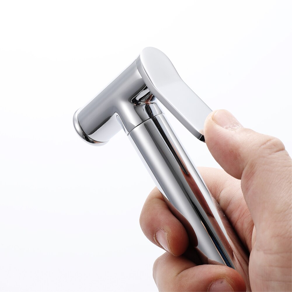 Messing handbediende sproeier bidet toilet jetset draagbare hygiënische douche douche wc douche bidet sproeierpistool