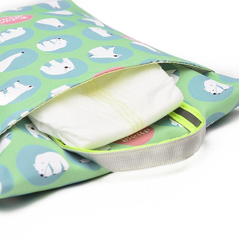 Baby ausflug lagerung tasche Windel windel sanitär Serviette lagerung beutel Tragbare hängenden tasche Mommy windel tasche