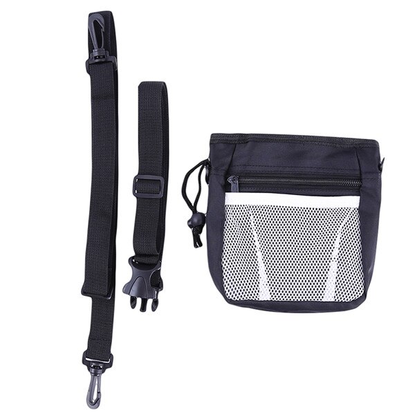 Haustier Hund Ausbildung Behandeln Snack Köder Hund Gehorsam Beweglichkeit Außen Beutel Lebensmittel Tasche Hunde Snack Tasche dauerhaft Pack beutel: Schwarz