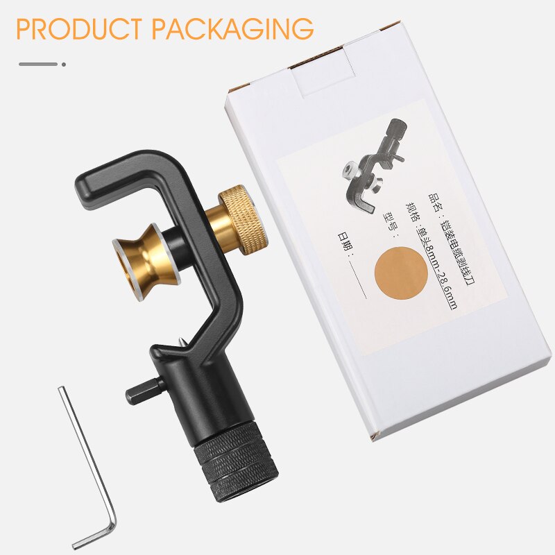 ACS-2 8-28.6Mm Ftth Gepantserde Kabel Stripper Longitudinale Horizontale Kabel Schede Snijder Ftth Gepantserde Glasvezelkabel Slitter