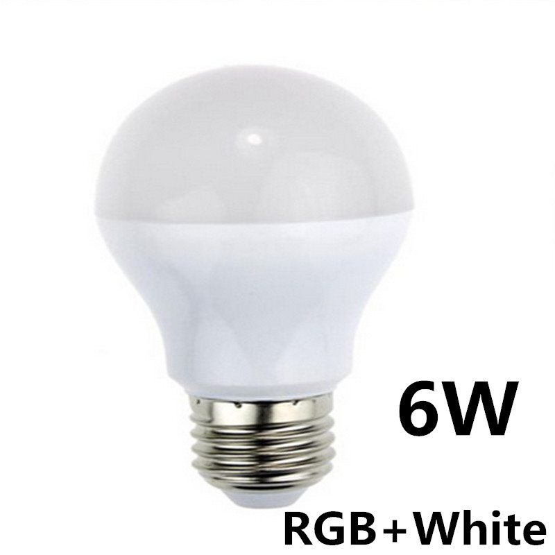 Milight – lampe Led 2.4G avec contrôleur Wifi, GU10, E27, 4, 6, 9W, RGBW, RGBWW, télécommande à quatre zones, variable: YELLOW