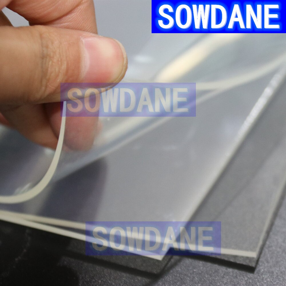 3 Pcs of 125*125mm Vacuum Forming Pressure Sheets Square Beauty White Film 1mm 2mm Soft Dental Lab Thermoplastic Material