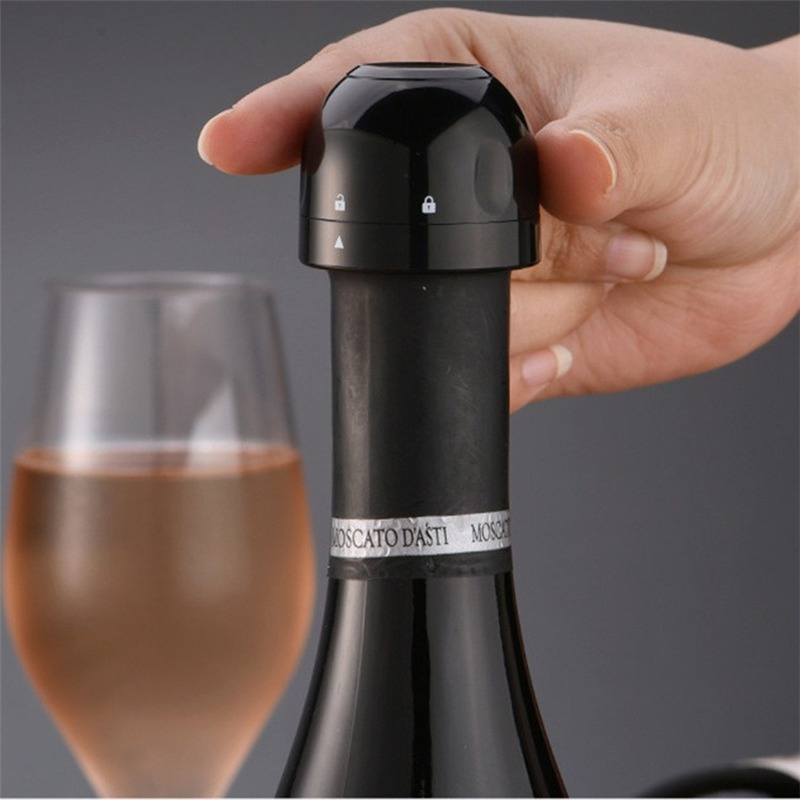 1PC Silikon Rotwein Stopper Auslaufsicher Abdichtung Wein Flasche Kappe Vakuum Behalten Frische Champagner Stopper Hause Bar Zubehör