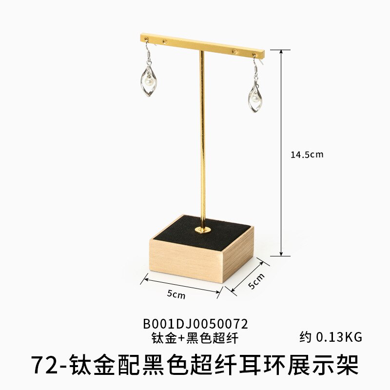 jewelry display stand ring pendant jewelry stand metal earrings display stand display jewelry props: 9
