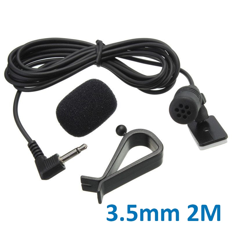 Micrófono externo de Radio de coche de 3,5 MM para receptor estéreo Bluetooth Pioneer