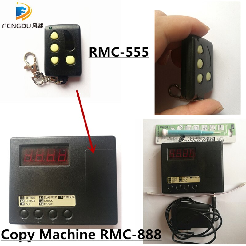 Powielacz pilota Remocon RMC-888 Podwójny kompatybilny z RF Klom 6-pinowy