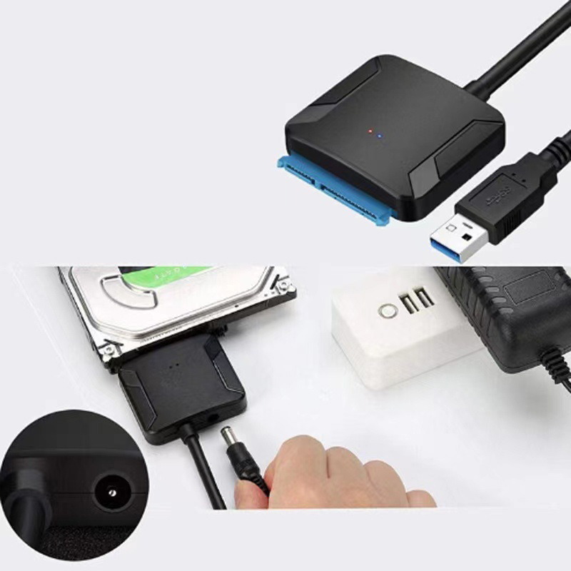 Usb 3.0 Een TYPE-C Naar Sata Kabel Sata Iii Harde Schijf Adapter Converter Voor 3.5/2.5 Inch Externe Hdd ssd 12V/2A Power Adapter
