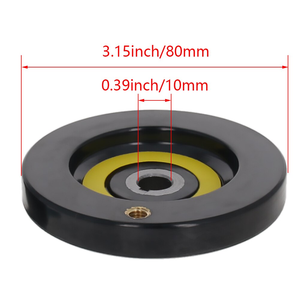 Roue à main à ondulation arrière 8 ~ 18mm, diamètre du trou Central, accessoires de Machine, usinage pour tour, fraiseuse, outils, 1 pièce/2 pièces