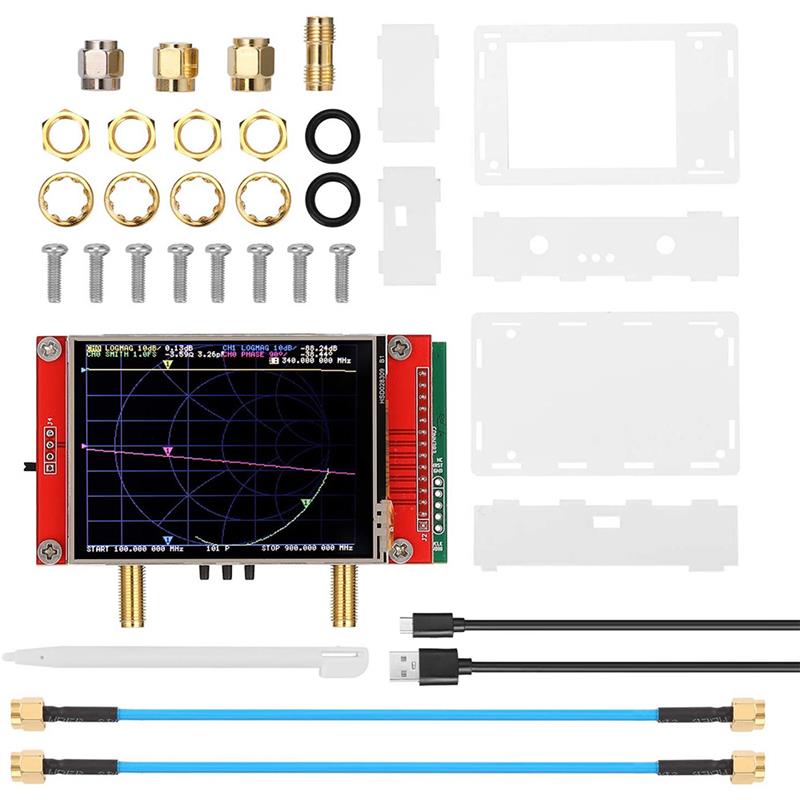 NanoVNA V2 3G Vector Network Analyzer Tester Antenna Analyzer Shortwave S-A-A-2 Nano Vna Cable Tracker