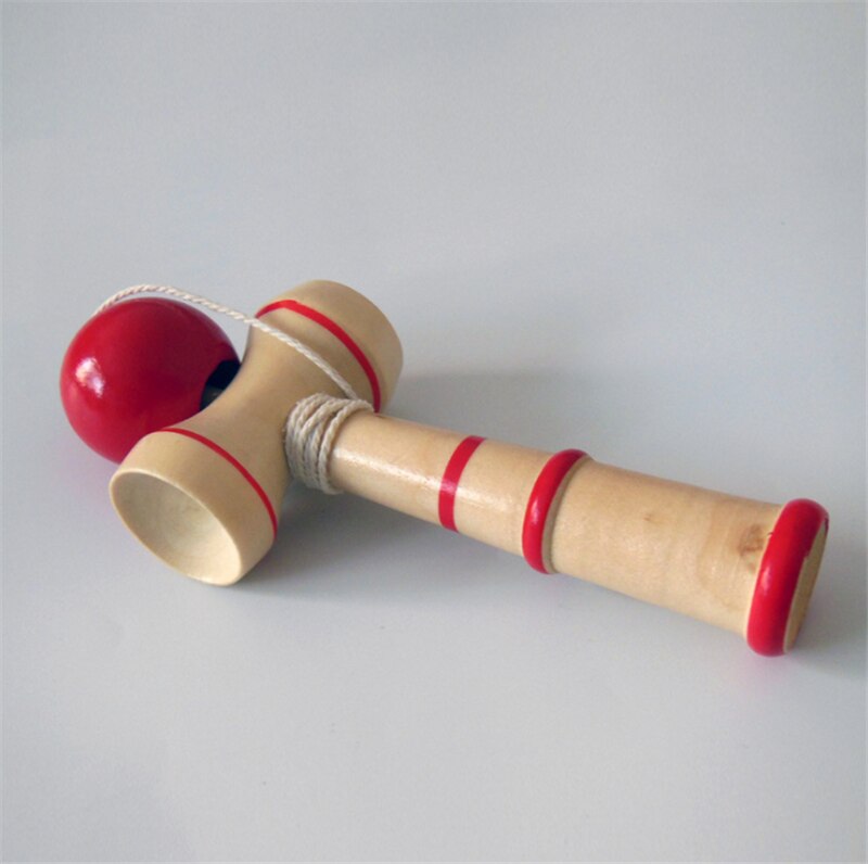 Wooden Kendama Coordinate Ball Japanese Traditional Skillful Juggling Wood Game Balls Bilboquet Skill Educational Toys