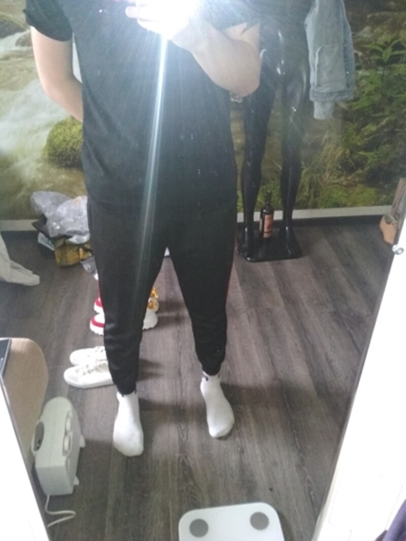 Wwkk Broek Calabasas Streep Sport Broek Straat Mannen Vrouwen Trekkoord Casual Fashio Jogging Seizoen 4 Drie Bars Broek