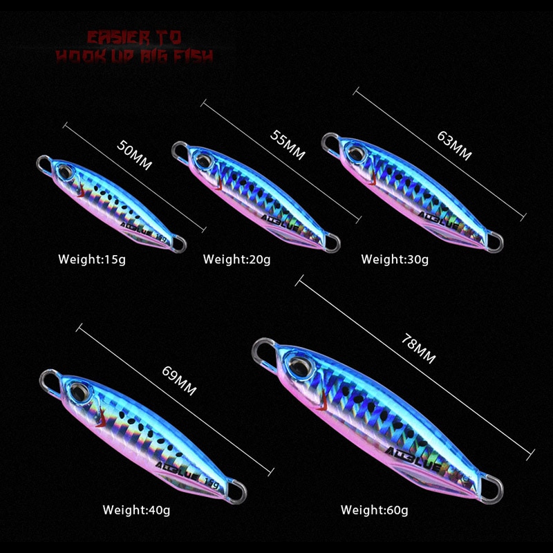 Allblue drager metall gjuten jigg sked 15g 30g shore gjutning jigging fisk havsabborre fiske lockbete artificiellt bete tackle