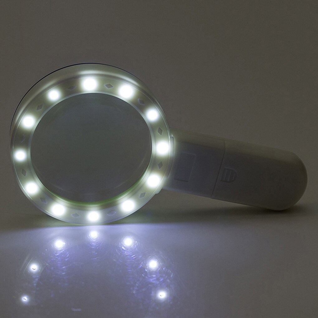 Handheld 30X Beleuchtet Lupe Mikroskop Lupe Hilfe Lesen für Senioren lupe Schmuck Reparatur Werkzeug Mit LED
