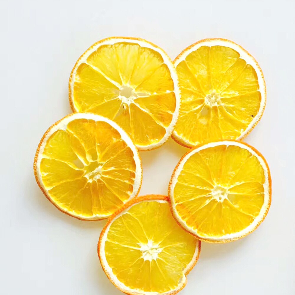 Biologische Gedroogde Fruit Gesneden Diy Handgemaakte Kaars Maken Levert Oranje Markisa Watermeloen Wax Decoratie Voor Foodies: Orange 50 g