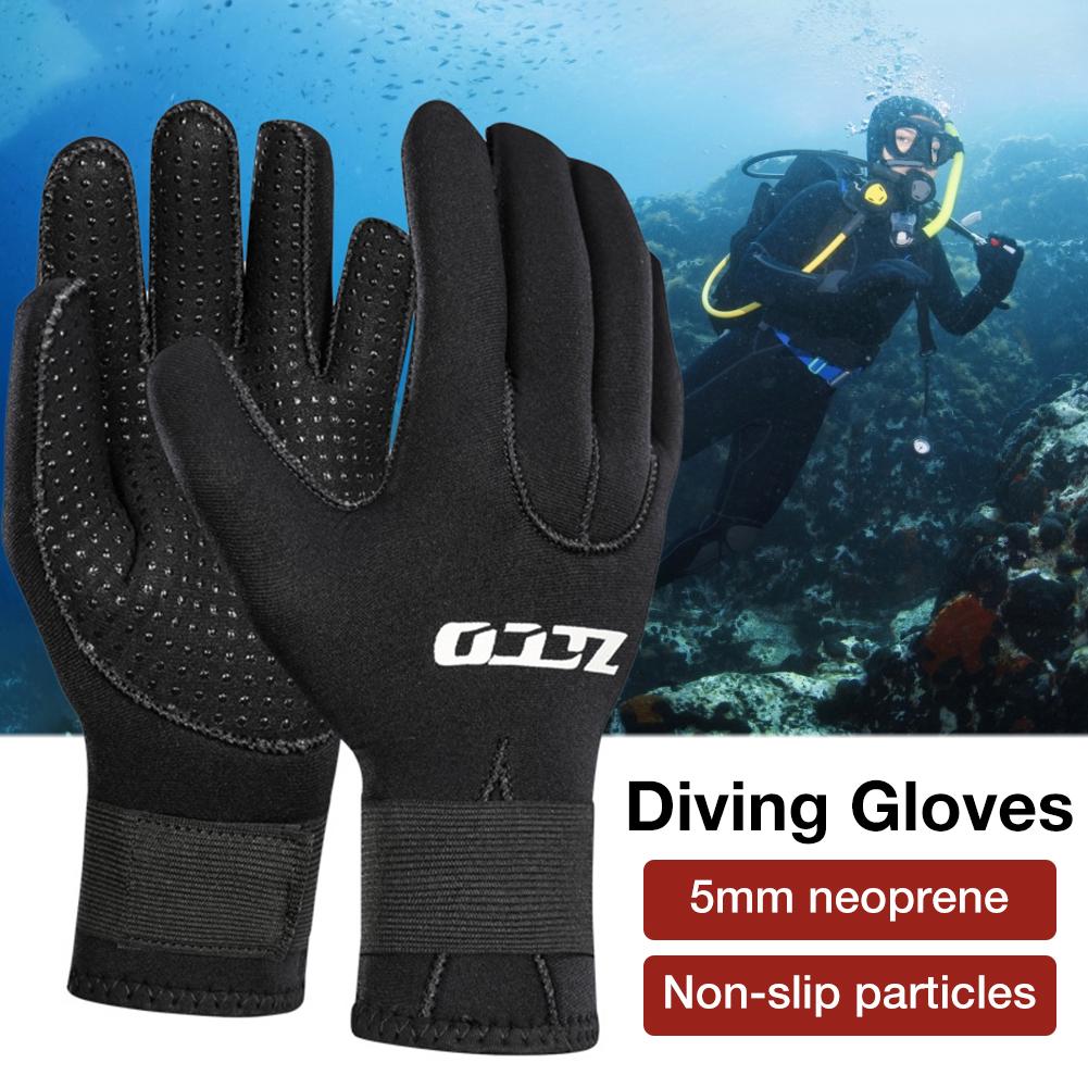 5mm neopreen duikhandschoenen slijtvaste speervissersduik snorkel wanten antislip boot surf handschoenen