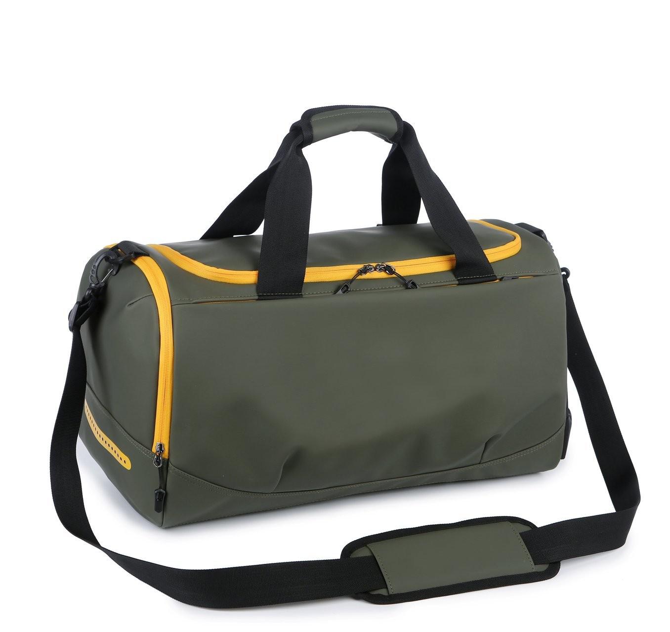 Mannen Reistassen Mode Handtassen Nylon Schoudertas Sport Fitness Crossbody Tas Grote Tote Messenger Bag: Yellow