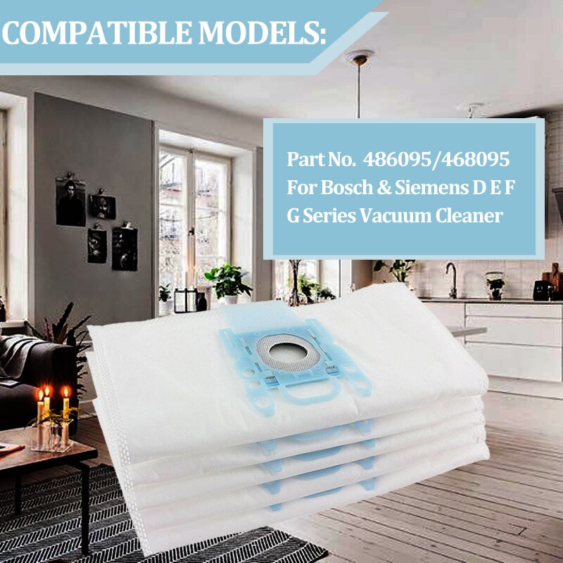 Cloth Dust Filter Bag for Bosch & Siemens BSG7 BSG6 BSGL3126GB GL30 Type G Vacuum Cleaner Spare Parts Accessories