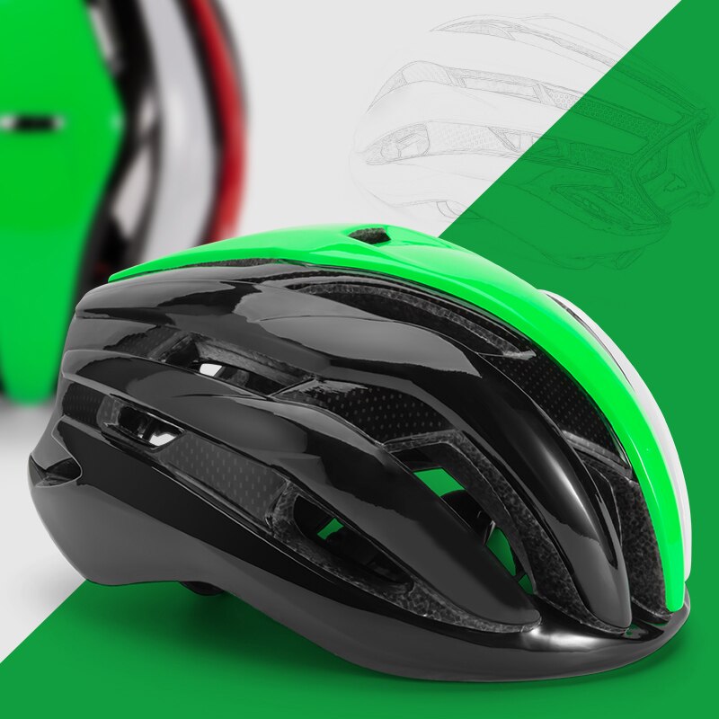 Road Fietshelm Mannen Vrouwen Outdoor Sport Ademende Mtb Fietshelm Ultralight Veilig Fiets Aero Cap Capacete Ciclismo: 01