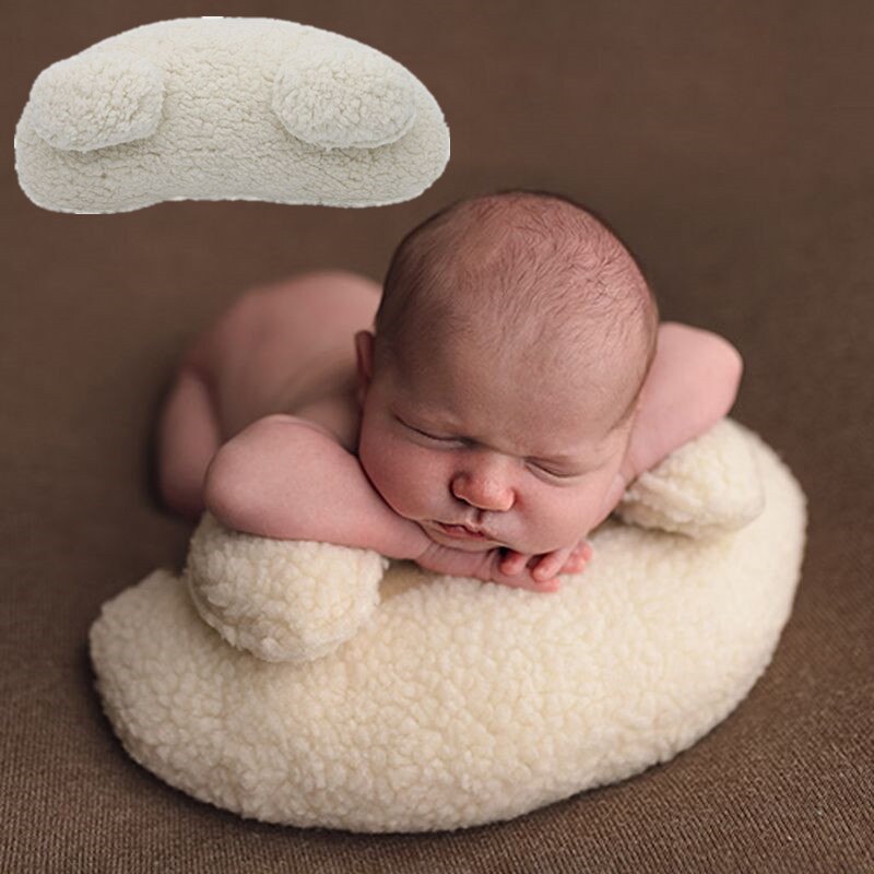 Babyfotografering poserende puder halvmånepude lille pude børn nyfødt foto assisteret rekvisitter