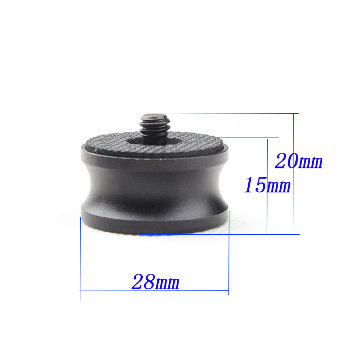 Tripod heads screw connection convert aluminium nut 1/4 to 3/8 inch for DV video camera accessories