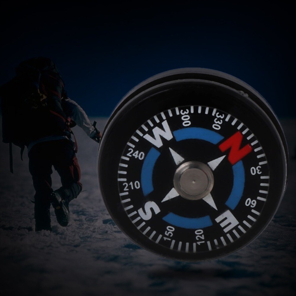 5 stk 18mm bærbare minikompasser camping rejser vandretur guider overlevelse kompas