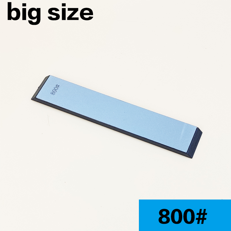 big size Special for sharpening Diamond stone Diamond knife Sharpener blade Portable Home use with base Sharpening stone bar: 800 grit