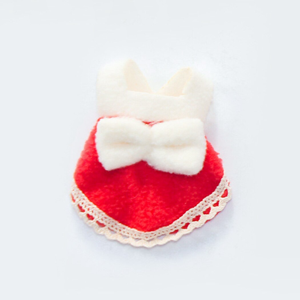 2Pcs Cute Small Animal Clothes Cotton Skin Friendly Hamster Dress Hamster Squirrel Guinea Pig Clothes Pet Accessories