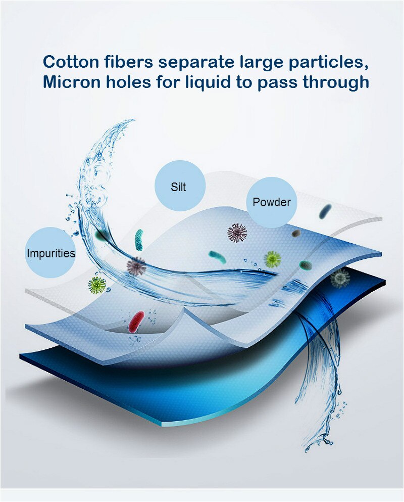 Papel de filtro cualitativo de detección de aceite, papel de filtro cuadrado grande de 60cm * 60cm, papel de filtro Industrial de laboratorio, 10 Uds.