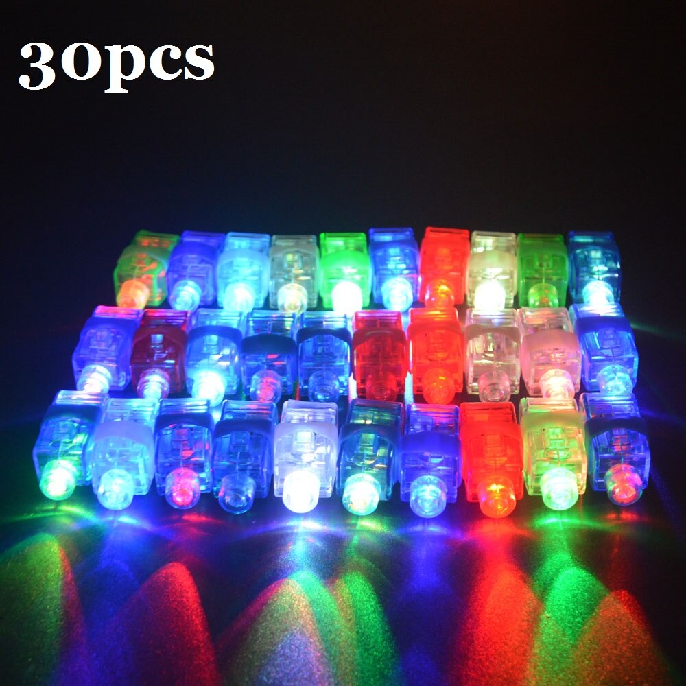 LED Glow in the Dark Party Supplies Glow Bracelet Finger Lights Fingers Torch Birthday Party Supplies