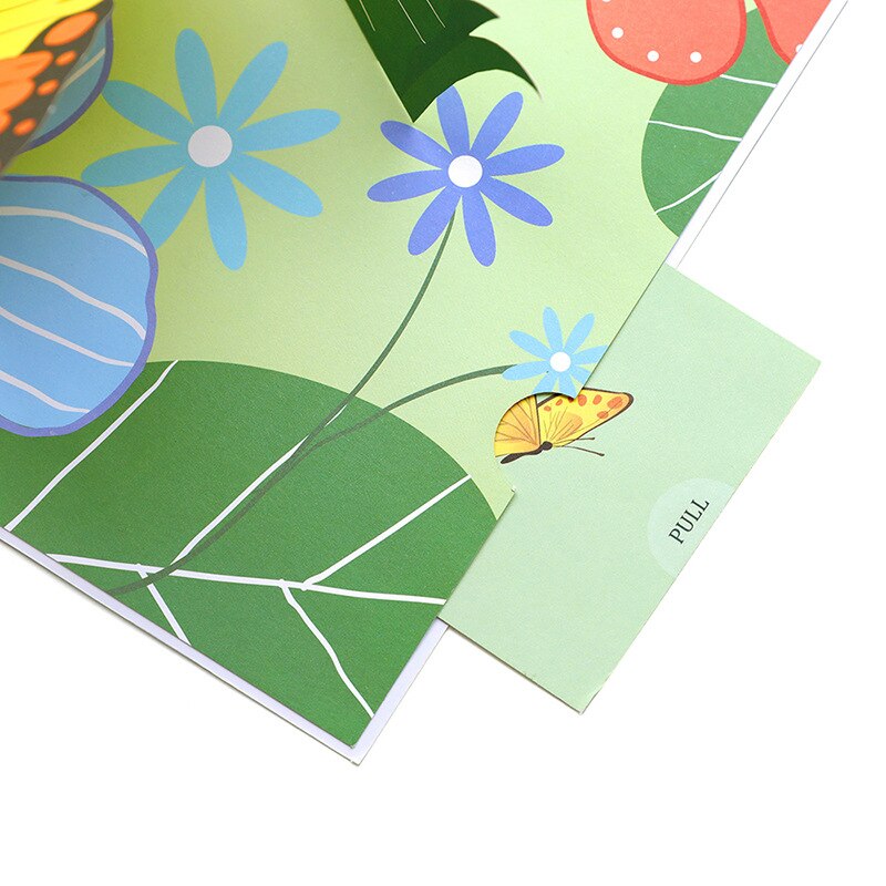 Papier d'invitation couleur papillon imprimé à la main | 3D, cartes de vœux de fête des mères, de fête d'anniversaire pour petite amie ou enfant