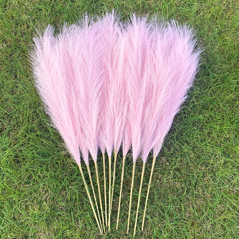 5pcs 70cm Artificial Plant Pampas Grass Polyester Silk Flowers Grass for Home Decor Wedding Decoration Table Centerpieces Plants: B06
