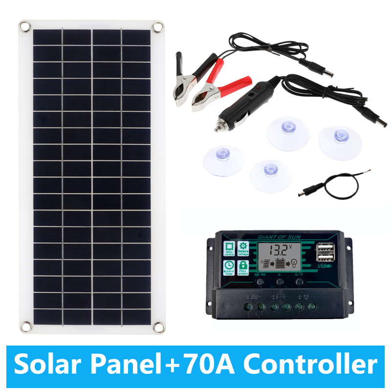 1000w Solar panel 12V Solarzellen 60a 150a Controller Solar platte Kit für Telefon RV Auto MP3-Pad Camping Outdoor-Batterie versorgung: Anderes